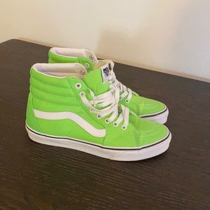 Neon green vans